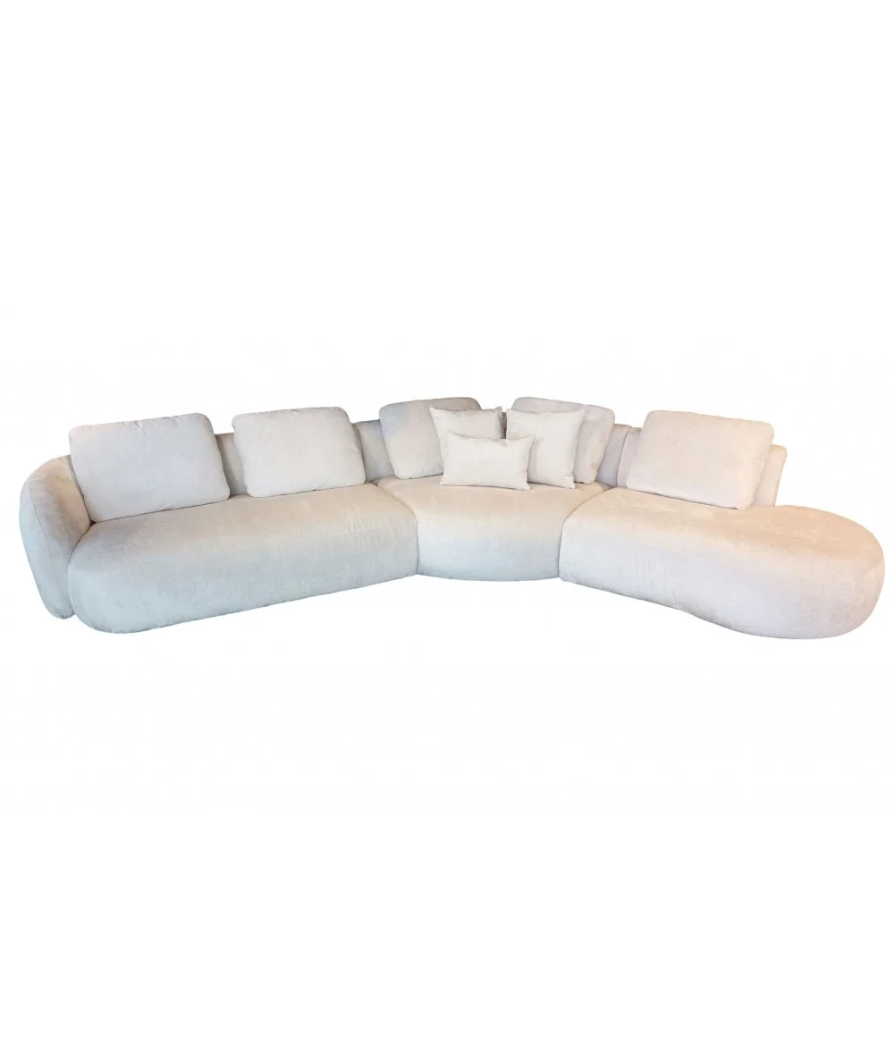 Corner sofa Domani Curved 60º by Enrique Marti 340-380-420 x 200cm