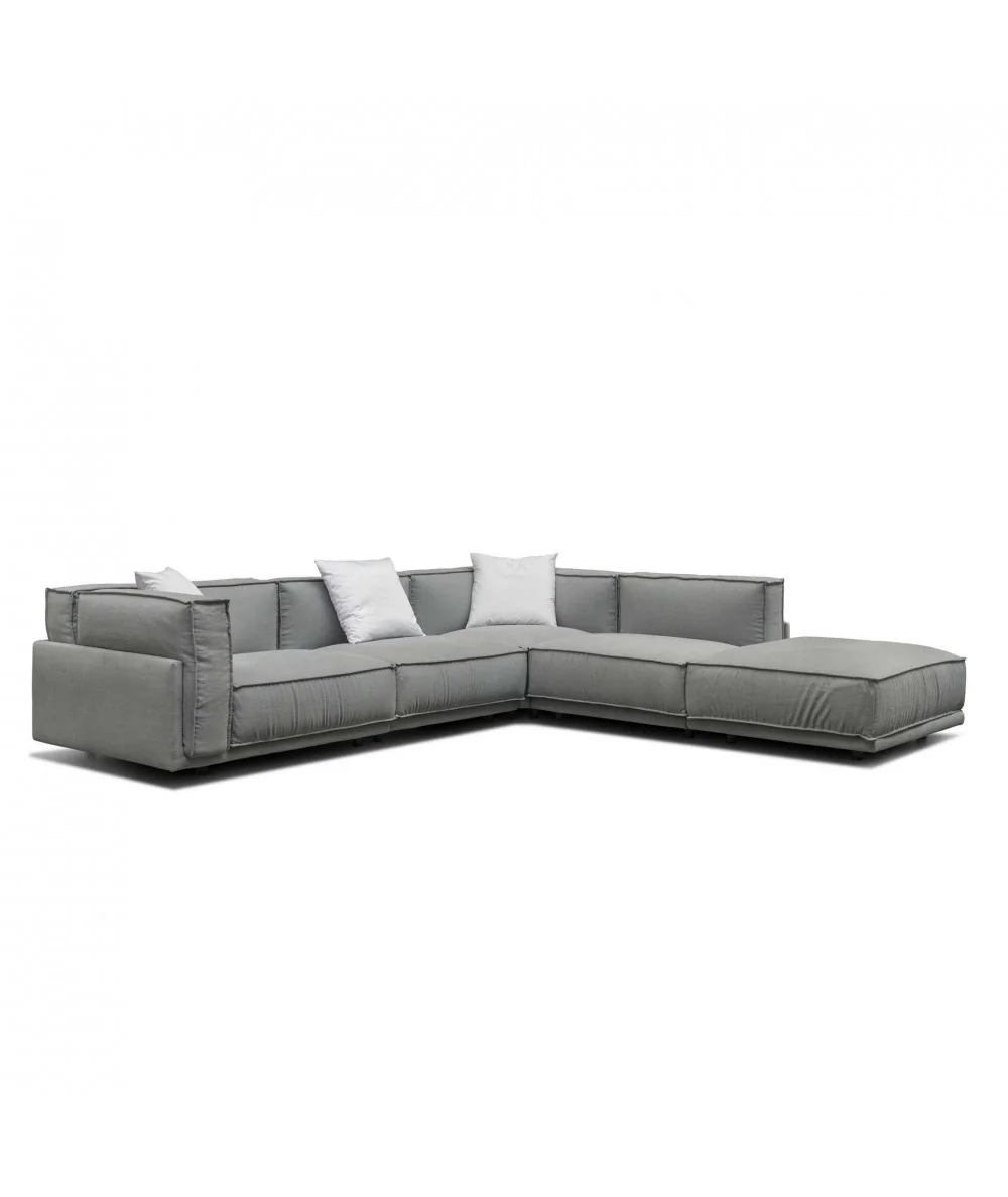 Γωνιακός καναπές πολυμορφικός Laurent 300x220-250cm ή 320x220-250cm