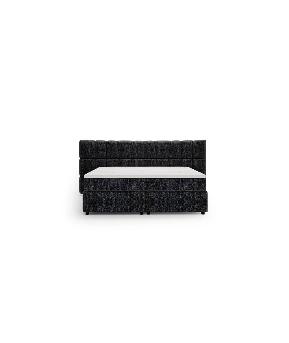 Κρεβάτι Bogotta Box Spring ύφασμα επιλογής σας με στρώμα 160-180x200cm