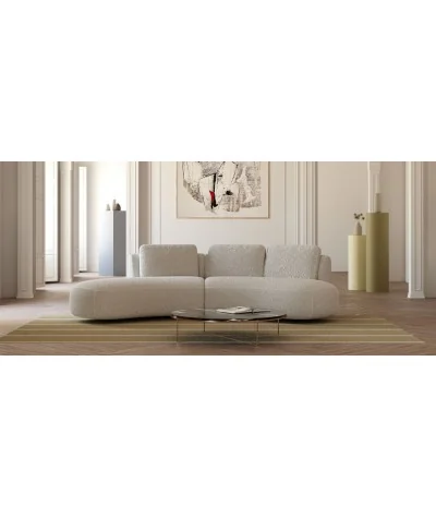 Sofa Domani Elliptic Drop by Enrique Marti four seater 315 x 144cm