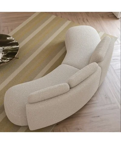 Sofa Domani Elliptic Drop by Enrique Marti four seater 315 x 144cm