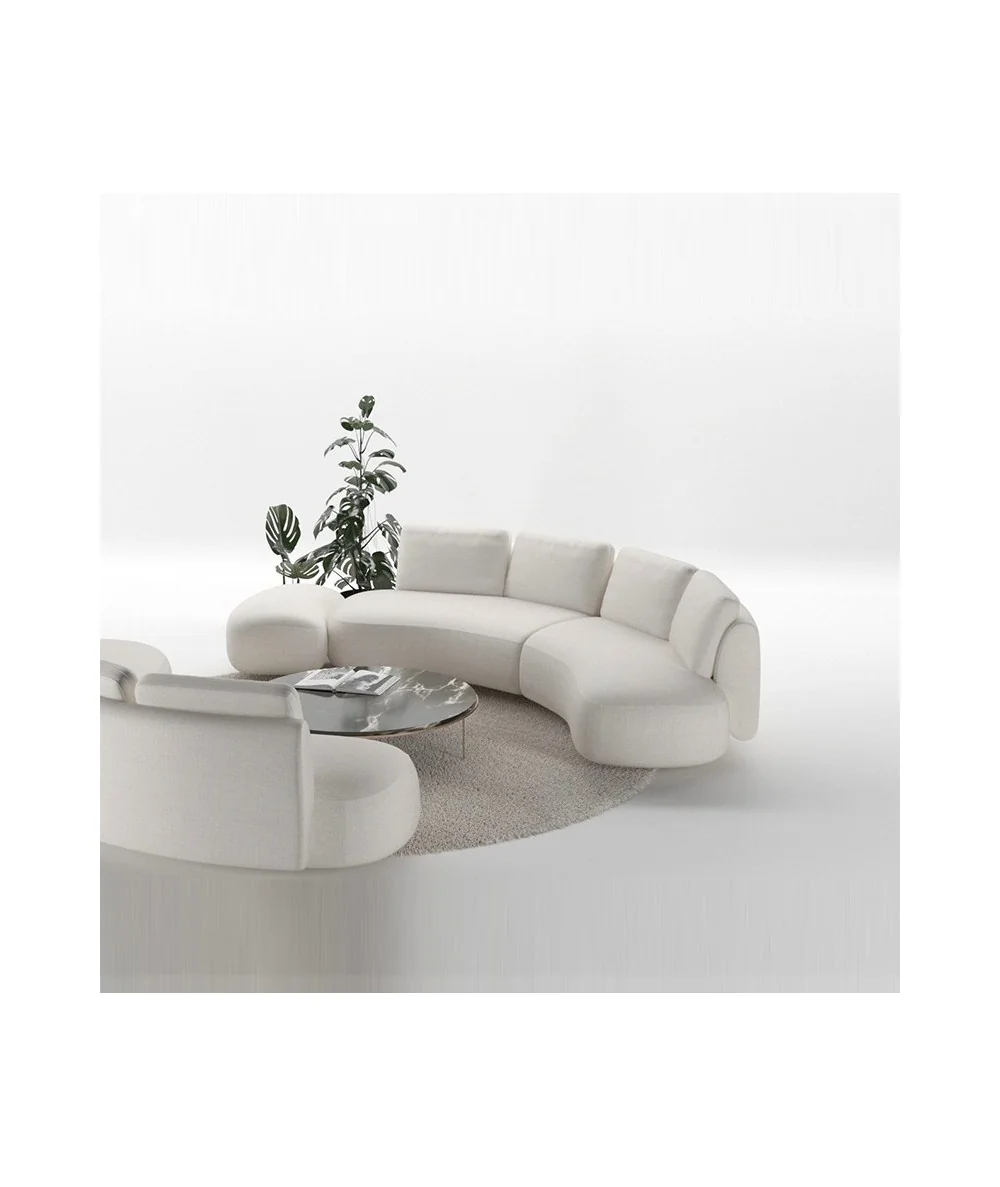 Καναπές Domani Elliptical by Enrique Marti τετραθέσιος 315 x 144cm