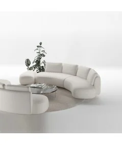 Sofa Domani Elliptical by Enrique Marti four seater 315 x 144cm