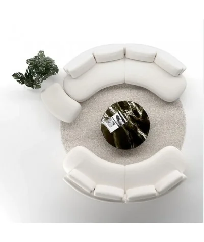 Καναπές Domani Elliptical by Enrique Marti τετραθέσιος 315 x 144cm