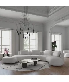 Sofa Domani Semi Circle By Enrique Marti 390 - 480 x 190cm
