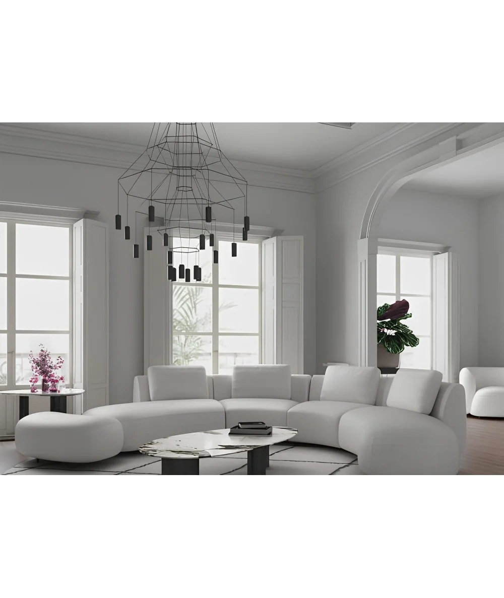 Sofa Domani Semi Circle By Enrique Marti 390 - 480 x 190cm