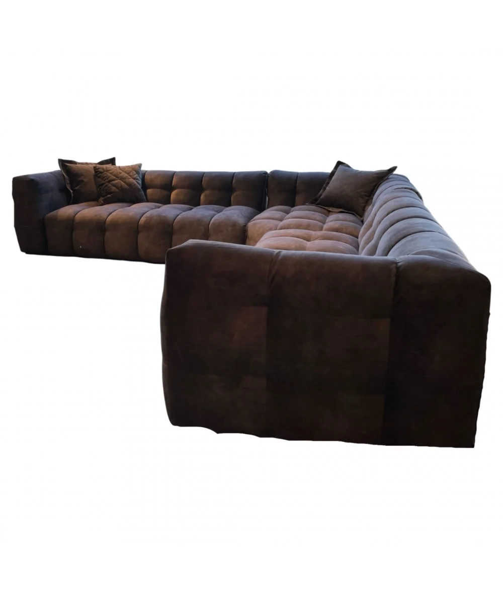 Corner sofa modular Michellin by Arik with 2 arms 322 x 322cm