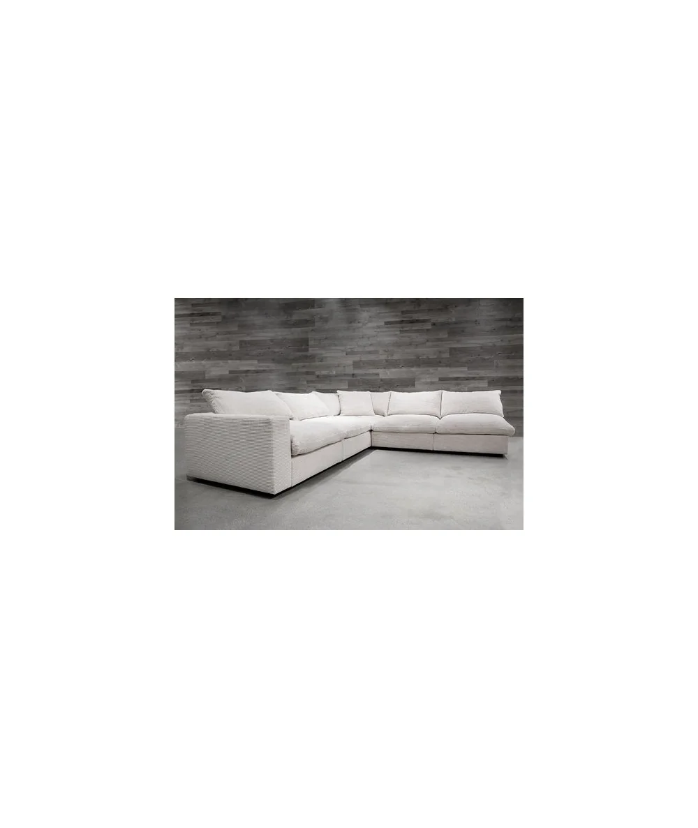 Corner sofa modular Lazy with goose down 320 - 340 x 210 - 305cm