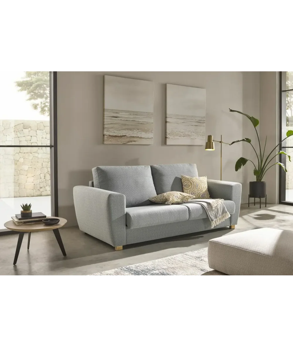 Sofa bed Brina fabric of your choice with matress 120-140-160 x 200cm