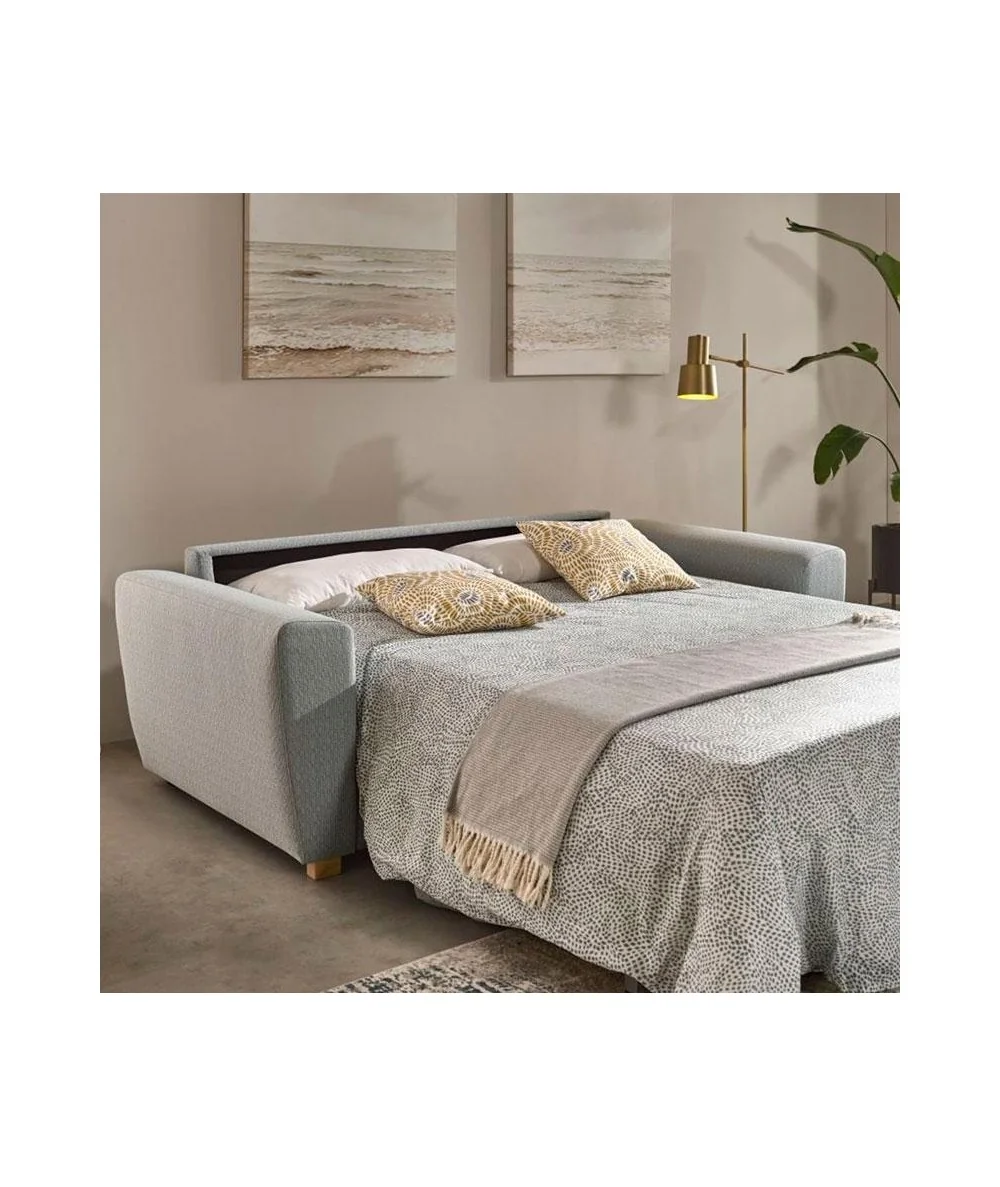 Sofa bed Brina fabric of your choice with matress 120-140-160 x 200cm