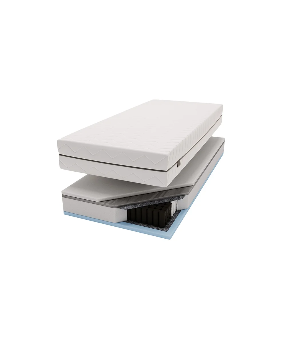 Sleeping mattress Sariano with pocket springs 160 - 180 x 200 x 22cm