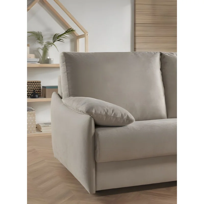 Sofa bed Raven fabric of your choice with matress 120-140-160 x 200cm