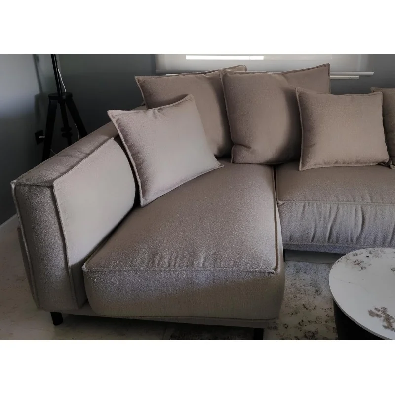Corner sofa modular Laurent with recliner 250 - 290 x 170cm