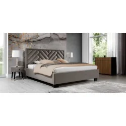 Κρεβάτι Bed77 με ύφασμα επιλογής σας για στρώμα 160 - 180 x 200cm