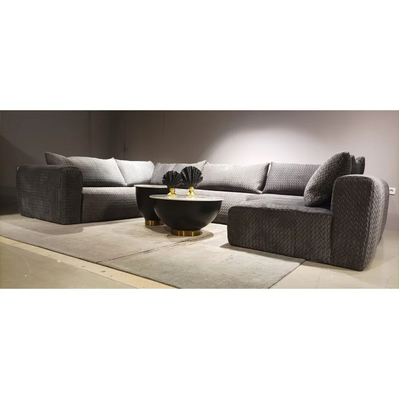 Corner Sofa modular Elle U-shape 240 x 390-430 x 195cm