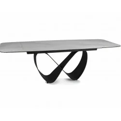 Extendable dining table Infinity Cloud ceramic top 160(200/240)x95cm