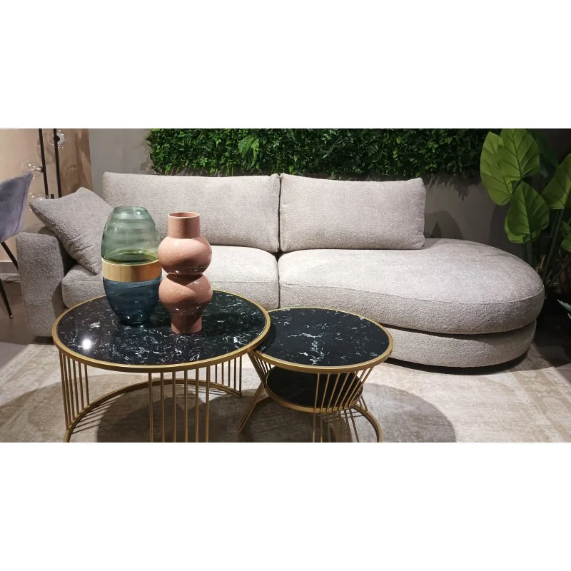 Sofa Drop Round Edge four seater 270 - 290 x 130cm