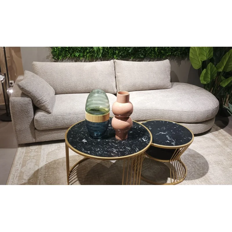 Sofa Drop Round Edge four seater 270 - 290 x 130cm