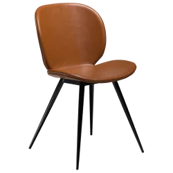 Chair Cloud by Marianne Bjarløv upholstered of faux leather 50x55x84cm