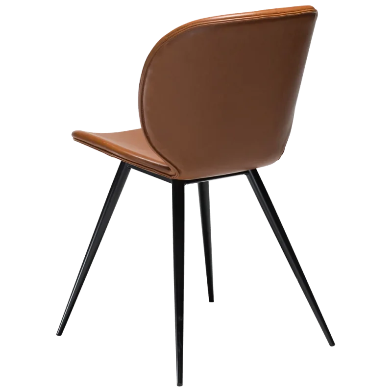 Chair Cloud by Marianne Bjarløv upholstered of faux leather 50x55x84cm