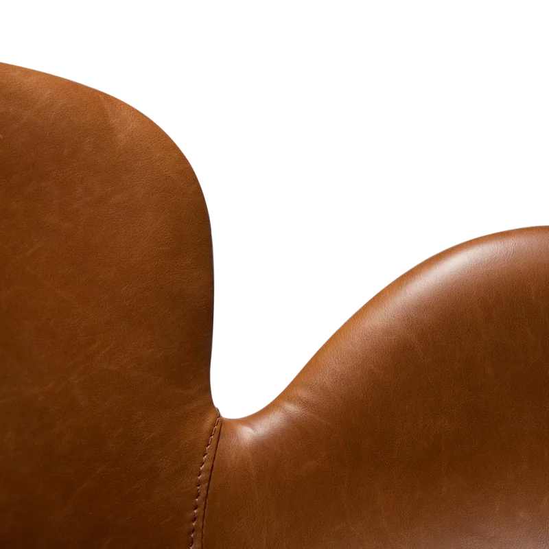 Chair Gaia by Finn Nielsen upholstered with faux leather 56x57x76cm