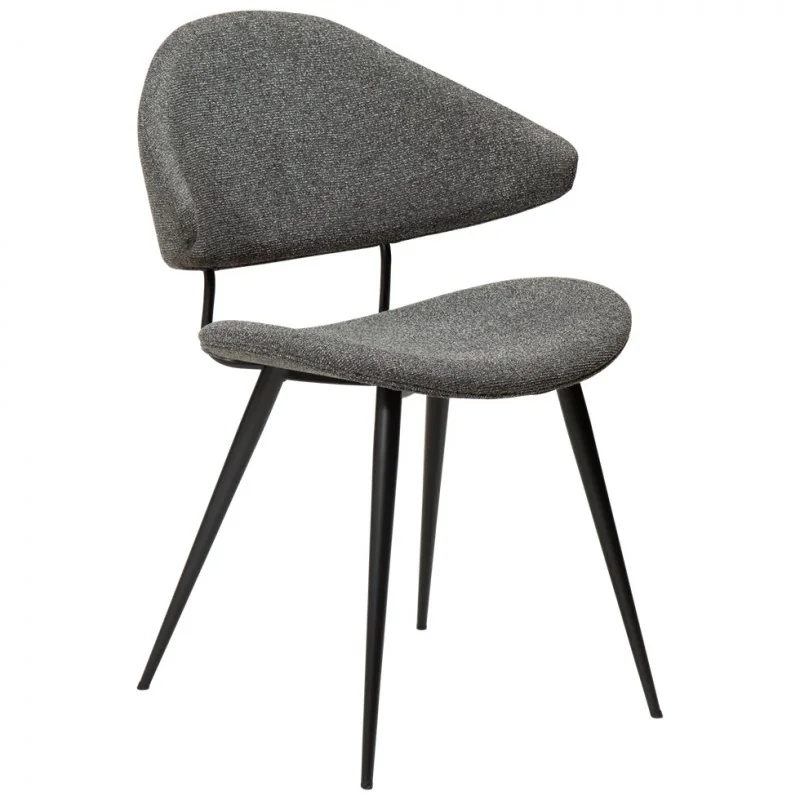 Chair Napoleon by Amtorp design with boucle fabric 59 x 60 x 81cm