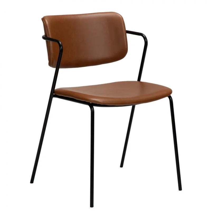 Chair Zed in faux leather by Steffensen & Würtz 53 x 55 x 81cm