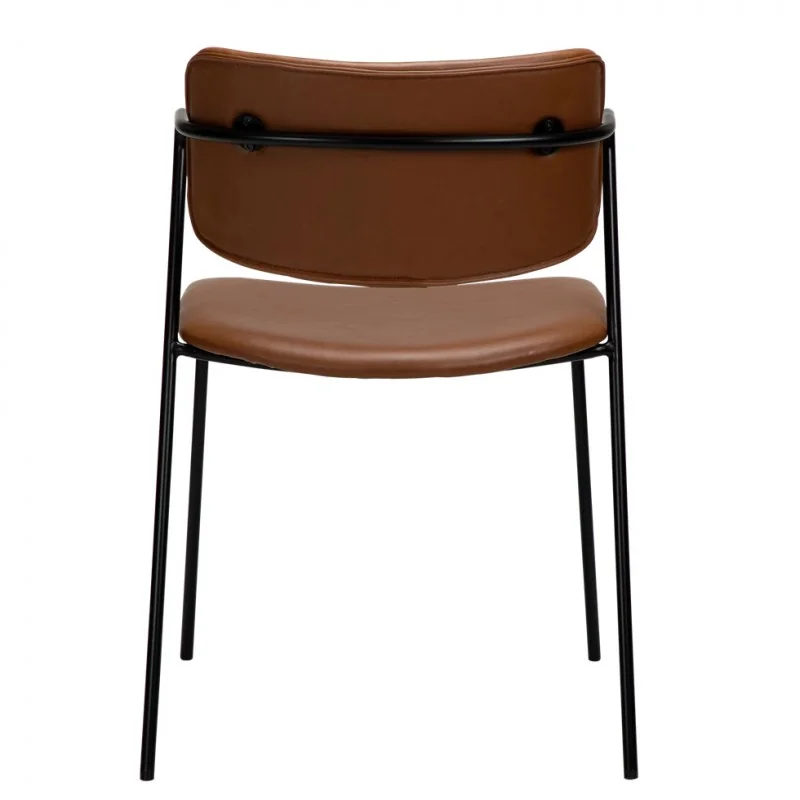 Chair Zed in faux leather by Steffensen & Würtz 53 x 55 x 81cm