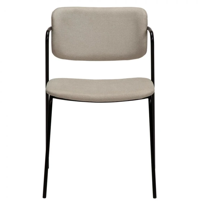 Chair Zed upholstered with fabric by Steffensen & Würtz 53 x 55 x 81cm