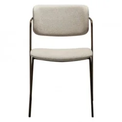 Chair Zed with boucle fabric by Steffensen & Würtz 53 x 55 x 81cm