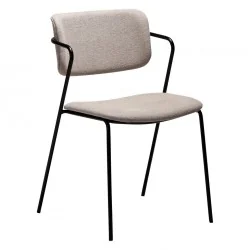 Chair Zed with boucle fabric by Steffensen & Würtz 53 x 55 x 81cm
