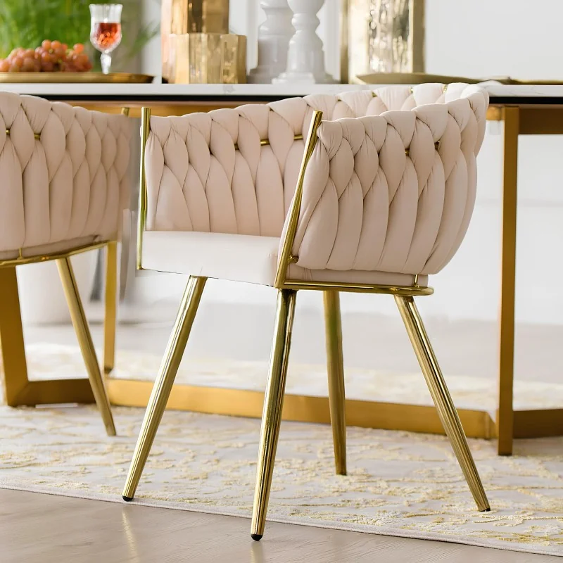 Καρέκλα με μπράτσα Larissa gold frame με ύφασμα επιλογής σας 63x55x80