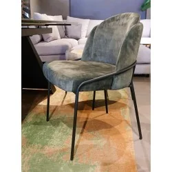 Καρέκλα Aster black frame με ύφασμα επιλογής σας 56 x 52 x 82cm