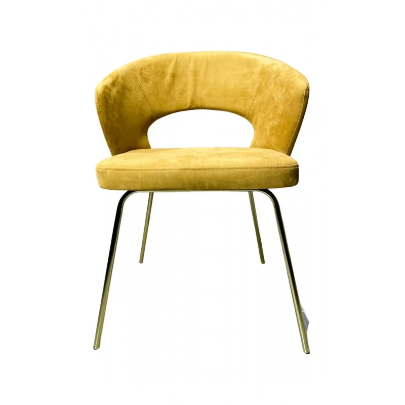 Καρέκλα με μπράτσα Boston με ύφασμα επιλογής σας 56 x 59 x 80cm