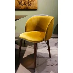 Chair with armrests Livia with fabric of your choice 57 x56 x 79cm