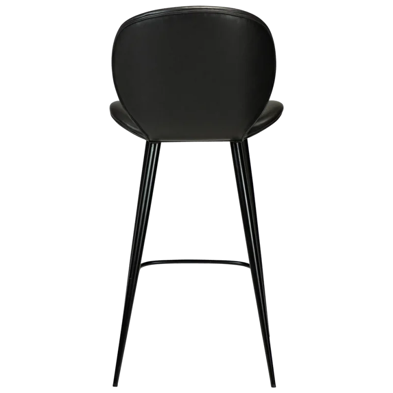 Bar stool Cloud by Marianne Bjarlov black faux leather seatheight 65cm